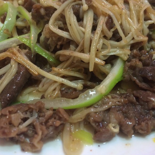 懒人版日式金针菇肥牛