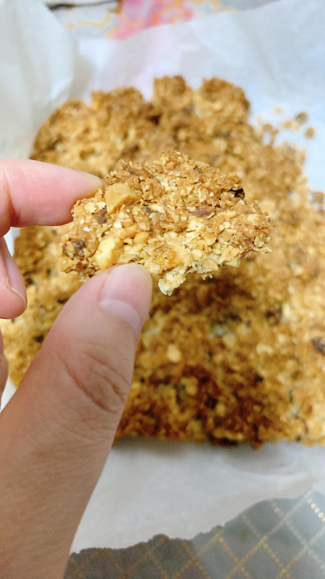 消耗燕麦片——燕麦坚果棒，饱腹感拉满