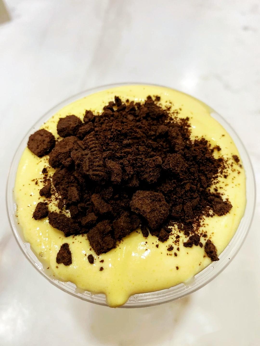 蛋糕奥利奥奶茶的做法 步骤7