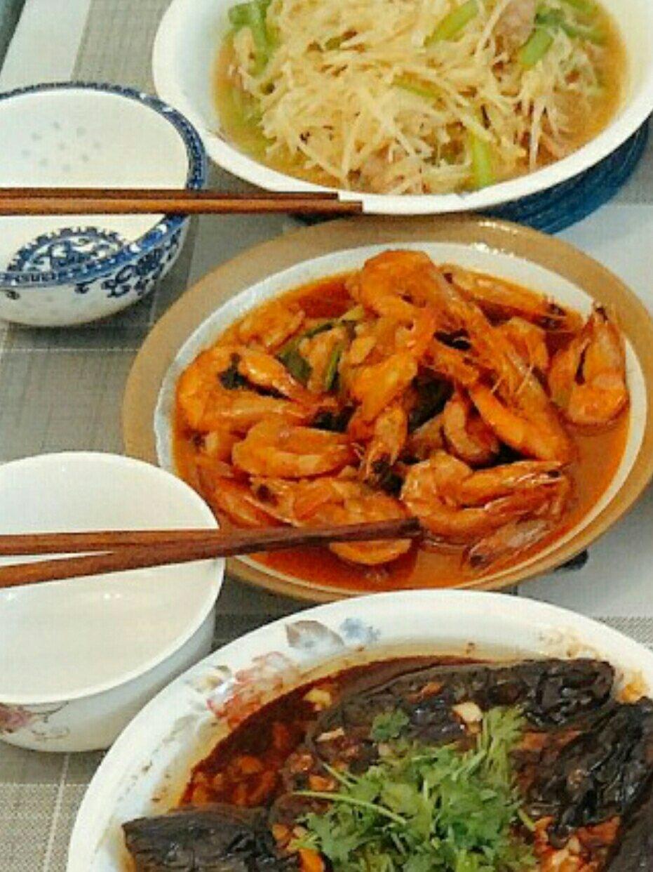 油焖大虾