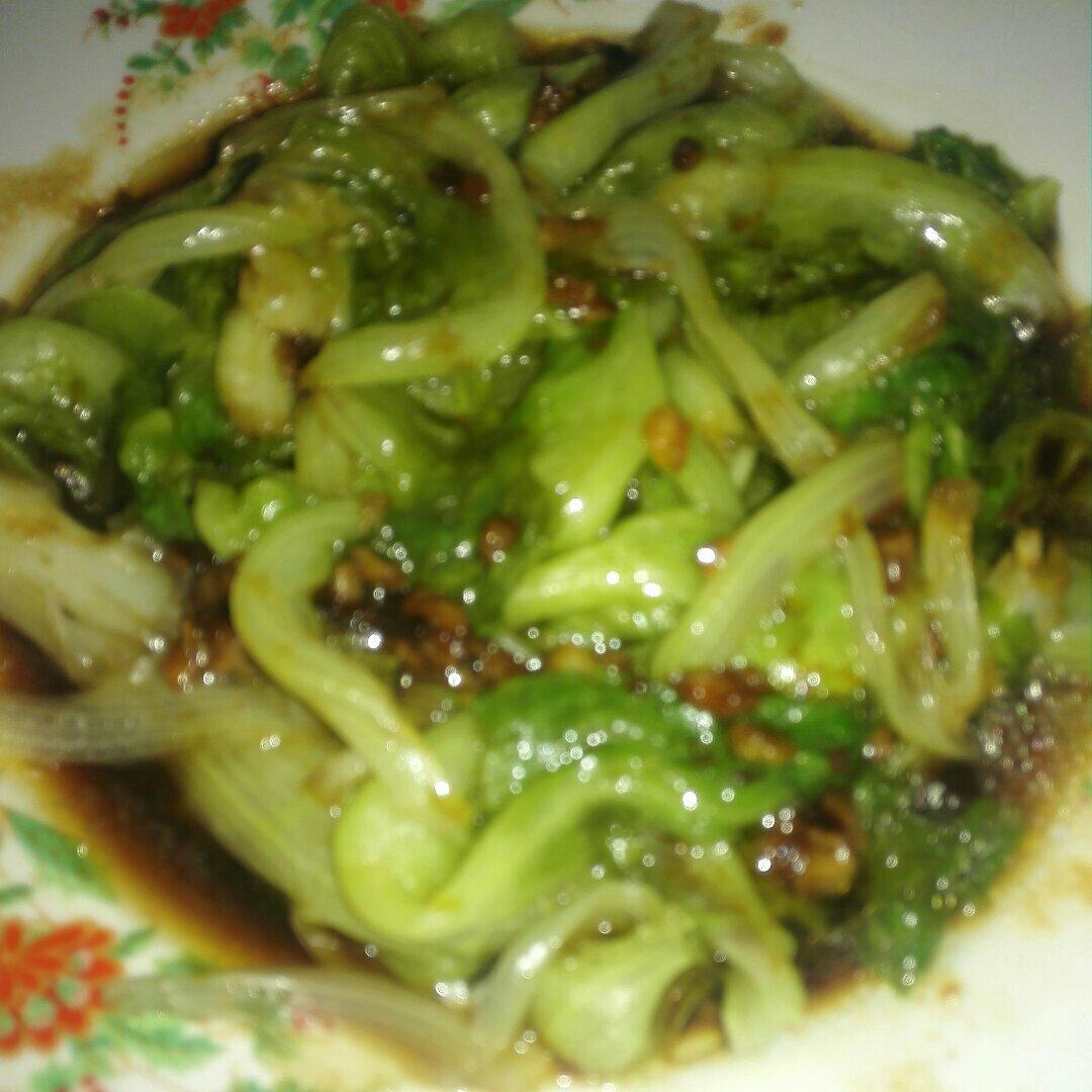 家常菜 蚝油生菜