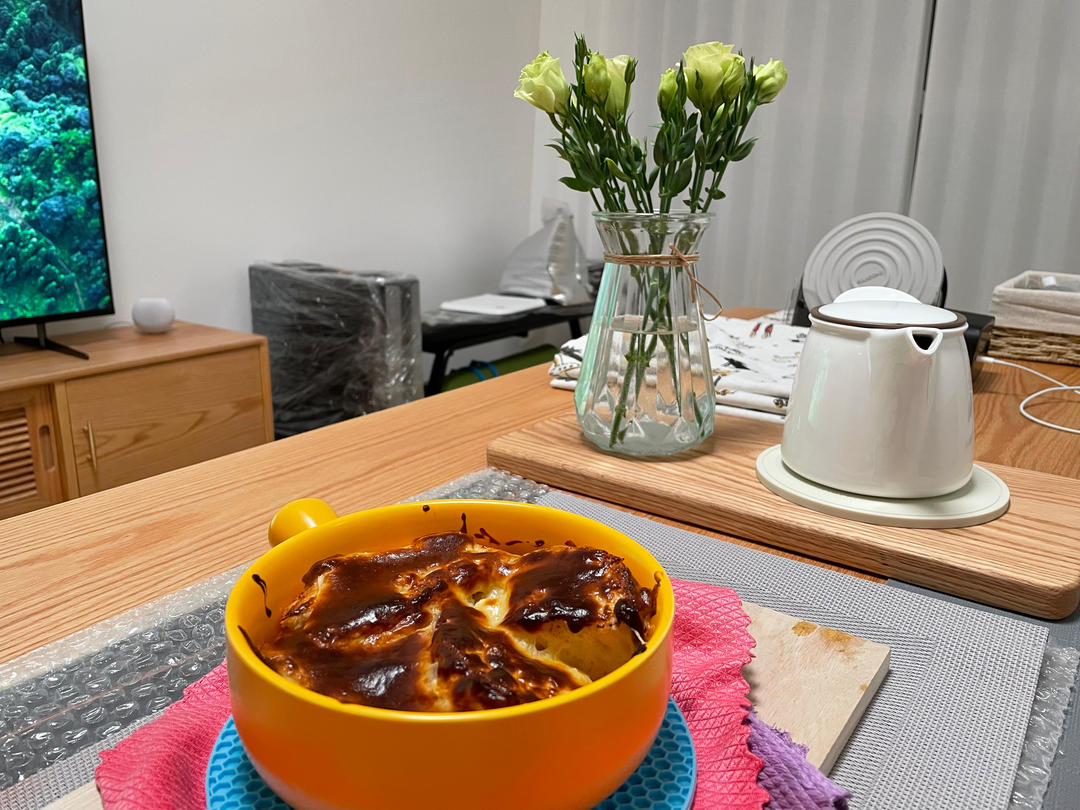 零失败快手岩烧乳酪(熔岩吐司)十分钟网红早餐，好吃哭