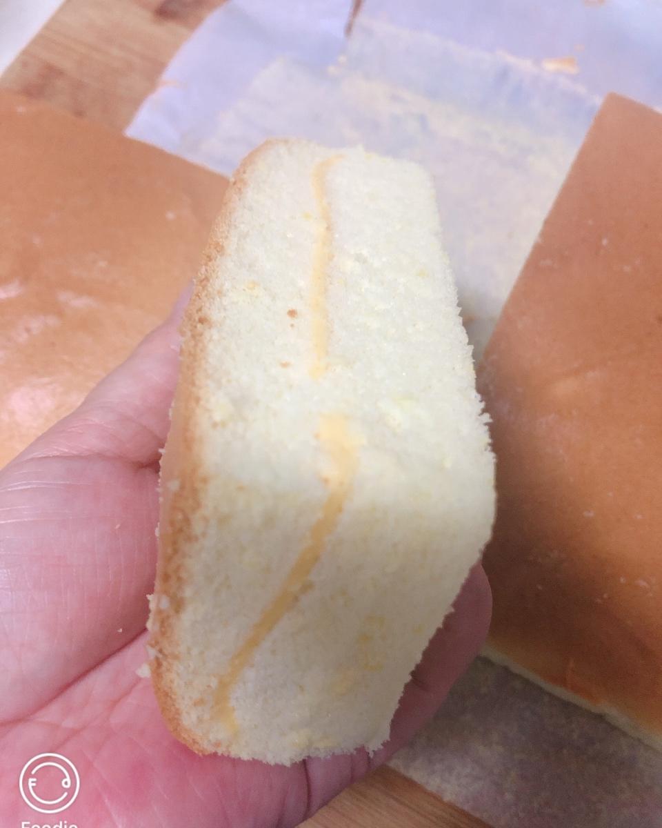 芝士夹心古早味蛋糕