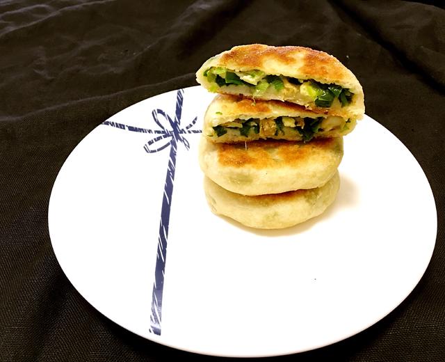 虾仁韭菜饼的做法