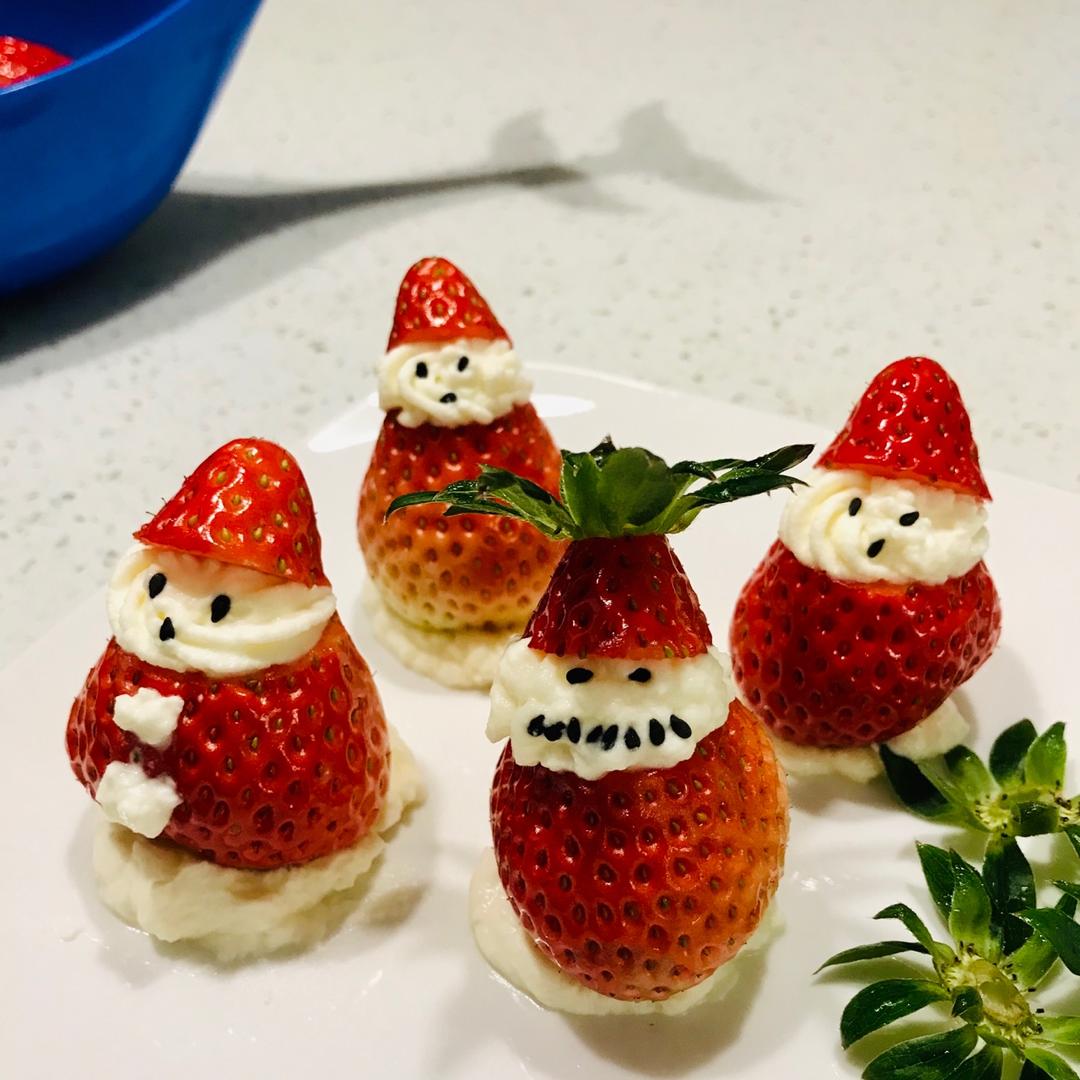 草莓圣诞老人、圣诞雪人