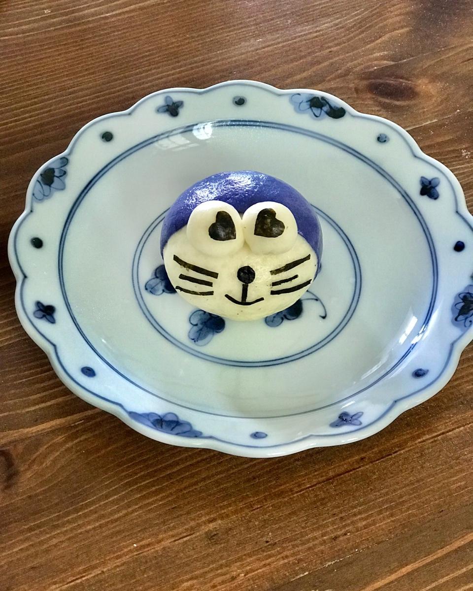 机器猫豆沙包