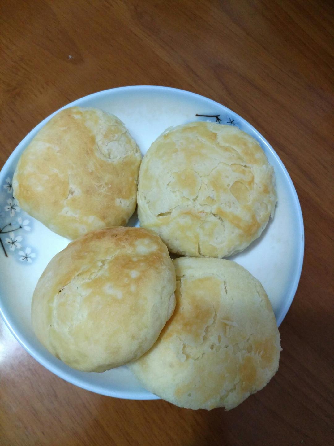 发面油酥小糖饼