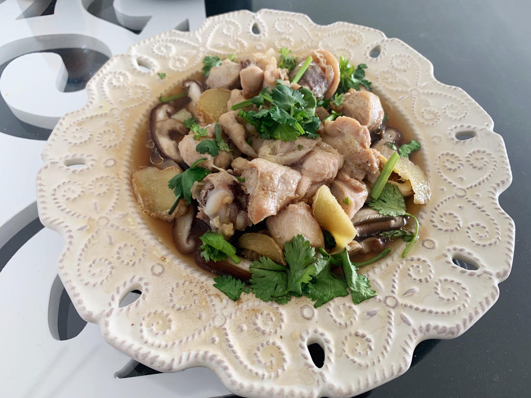 香菇蒸滑鸡