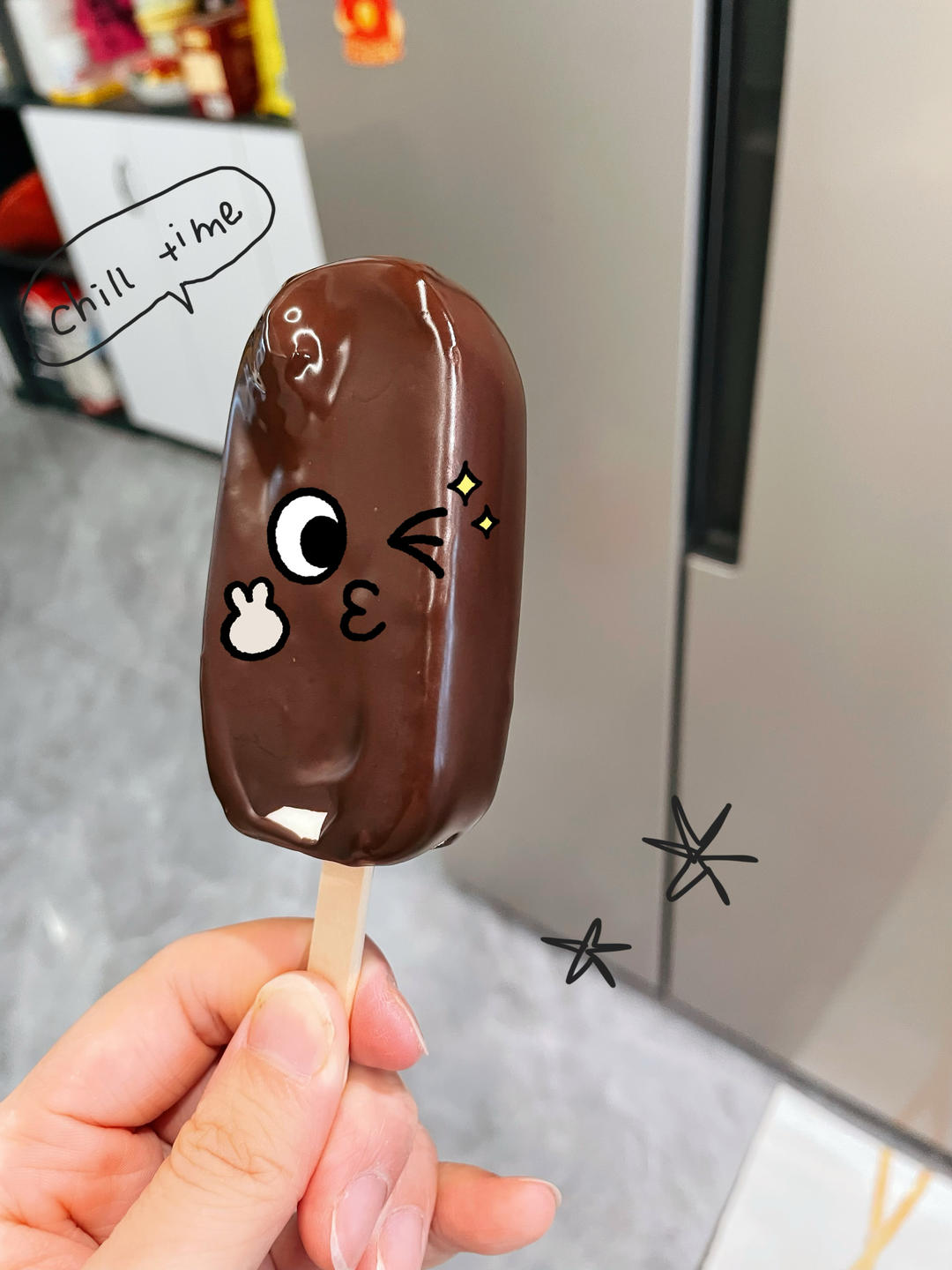 巧克力冰淇淋，纸杯冰淇淋的做法