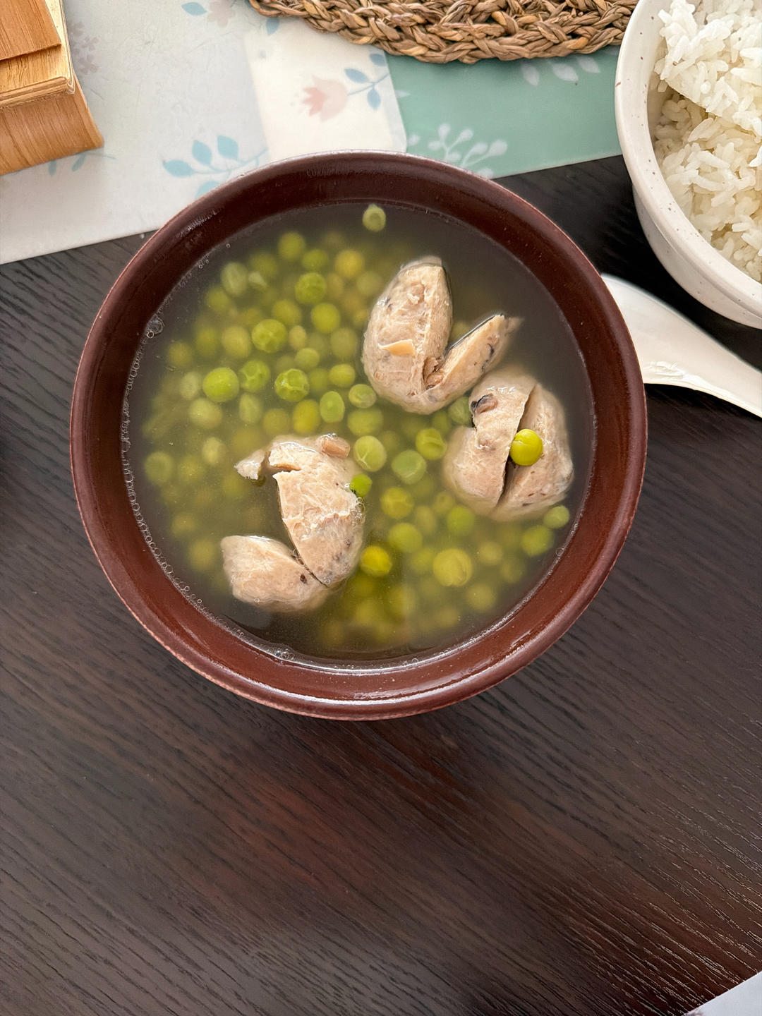 豌豆贡丸汤