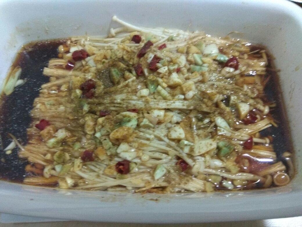 蒜蓉烤金针菇