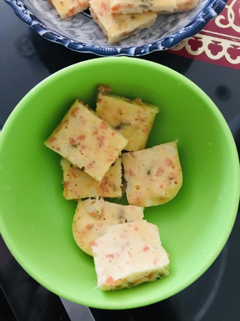 三文鱼时蔬饼（宝宝辅食，适合9+宝贝）