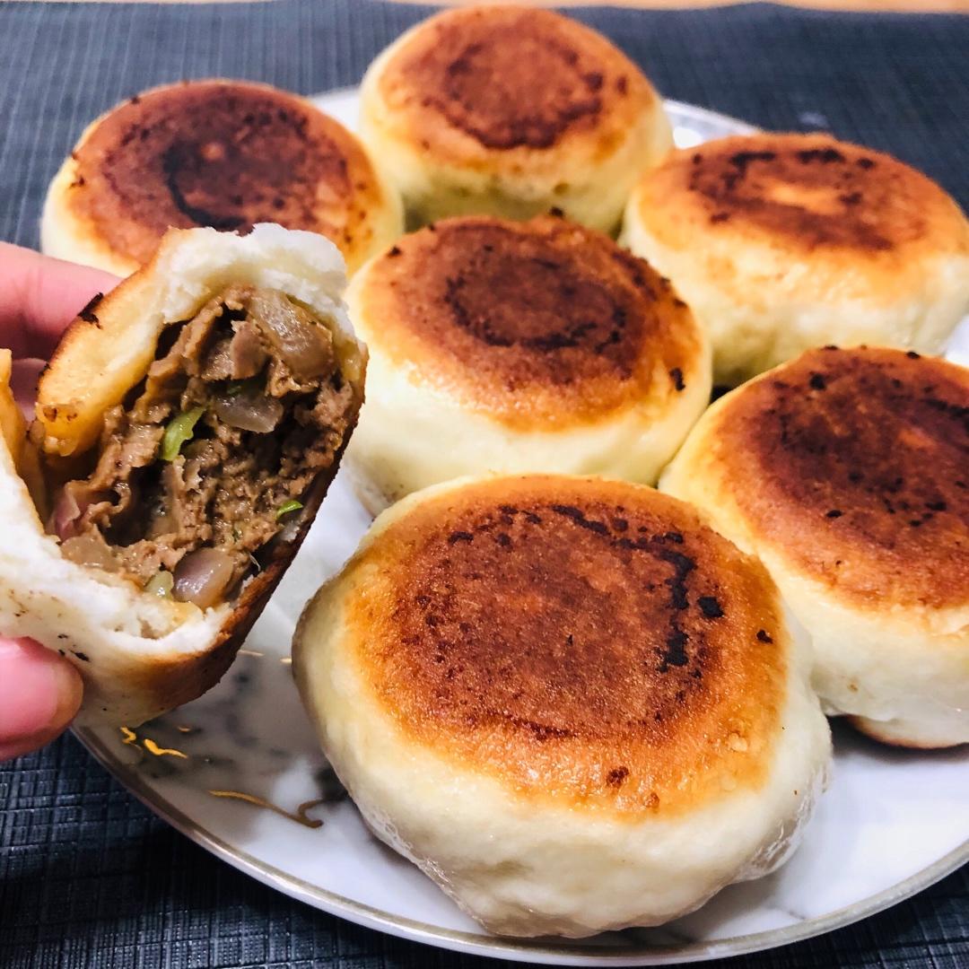 金牌牛肉煎包
