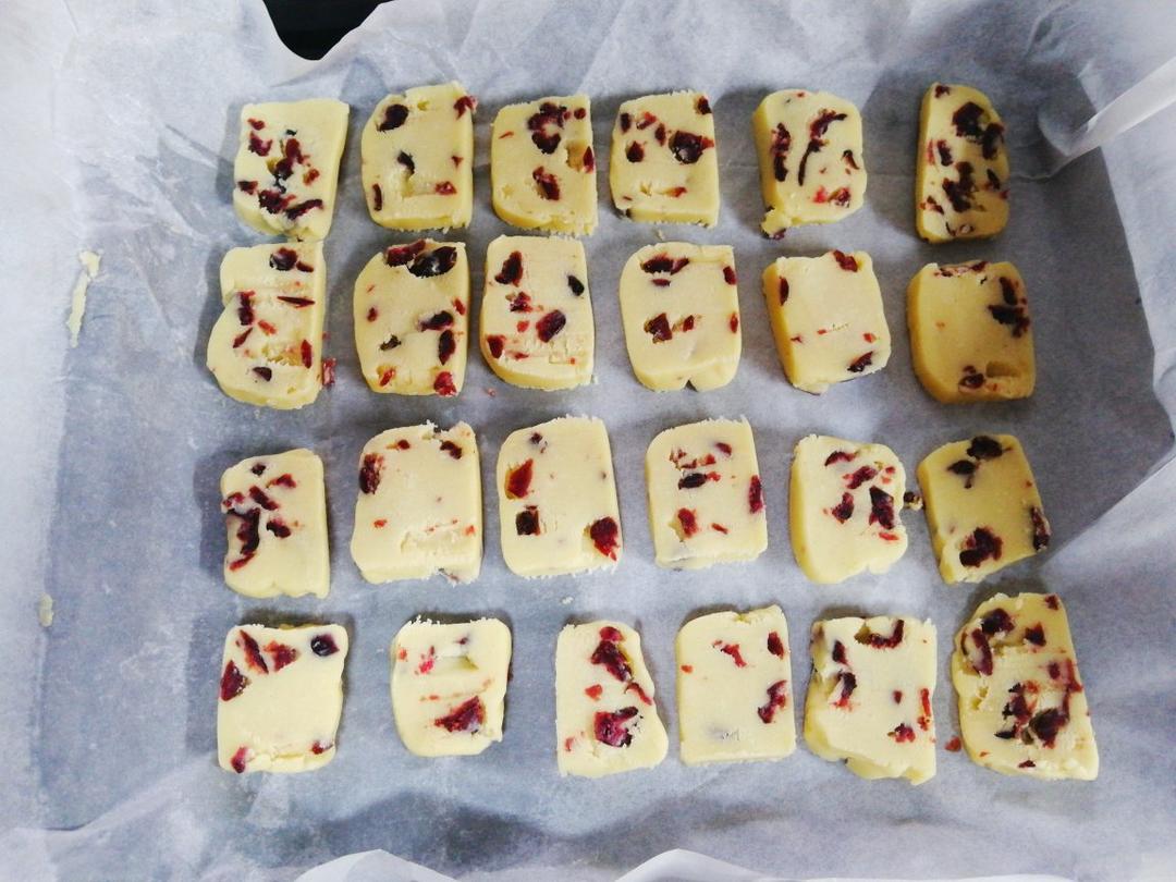 蔓越莓饼干——少油少糖中筋面粉
