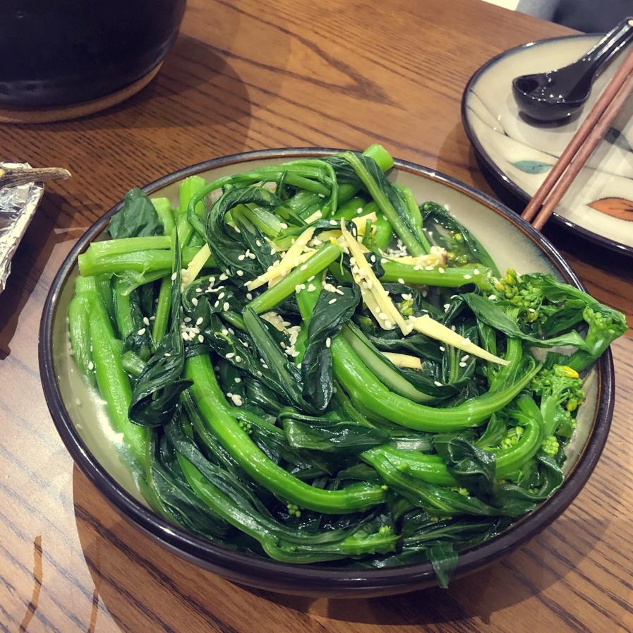 盐水菜心