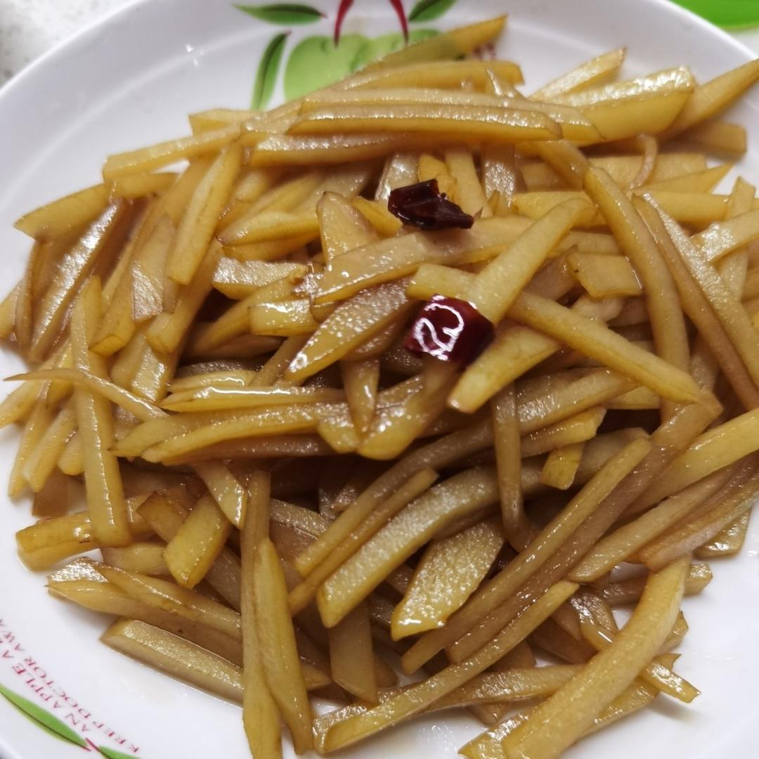 酸辣土豆丝的家常做法 超级下饭