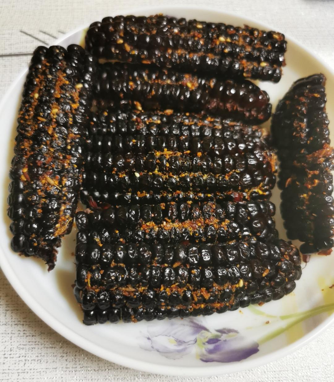 空气炸锅+玉米🌽！好吃到嗦手指