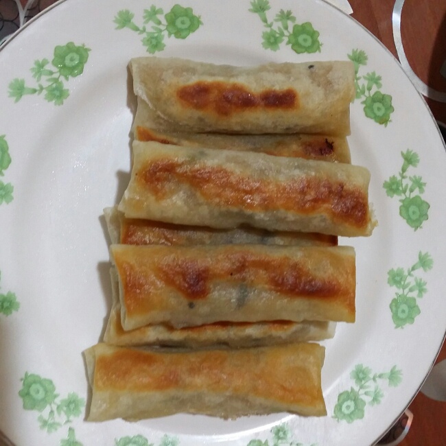 骑羊逛犬舍做的春卷(烤箱版)