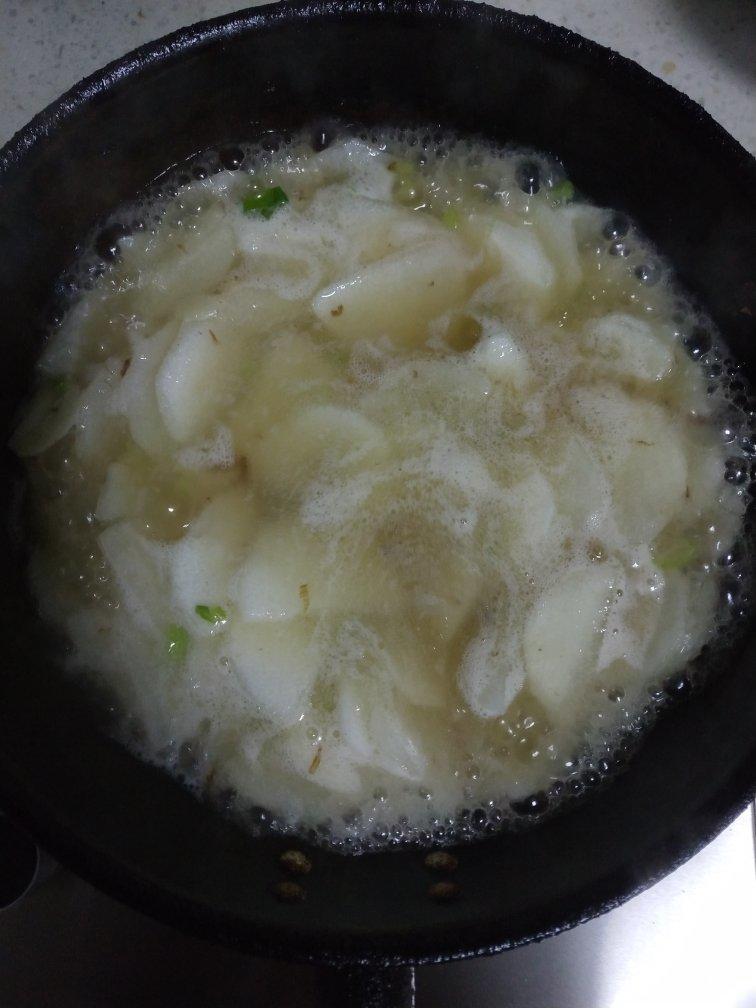 老丁的私房菜-清炒山药