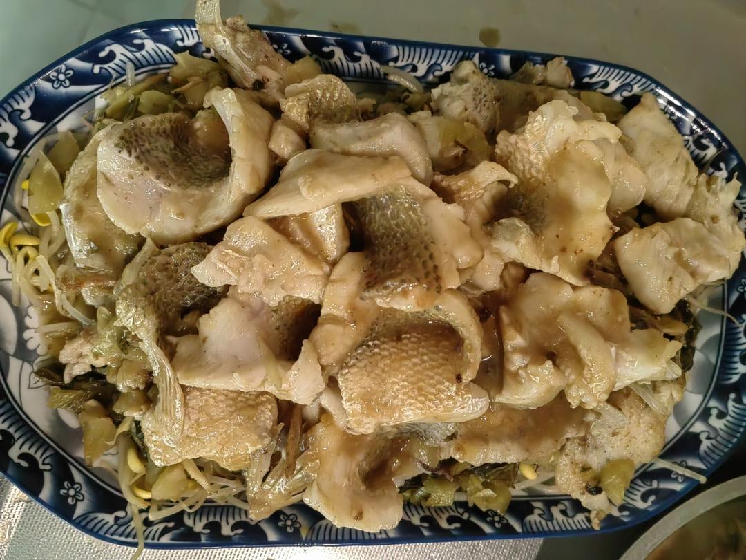 煮酸菜鱼~2023.1.1.的做法