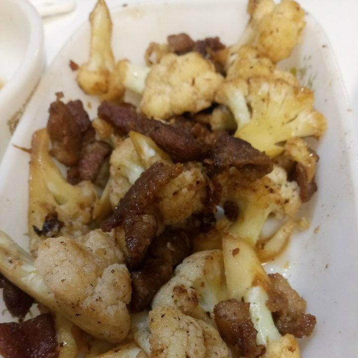 老丁的私房菜-干锅花菜