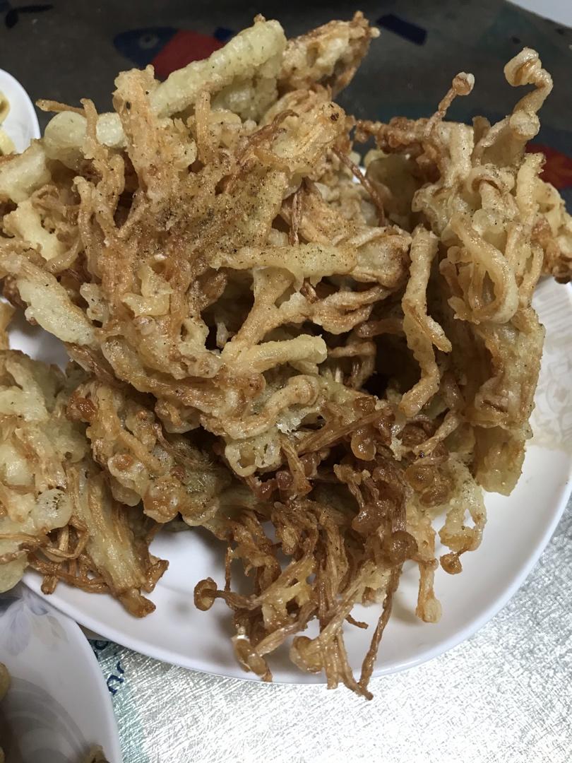 酥炸金针菇