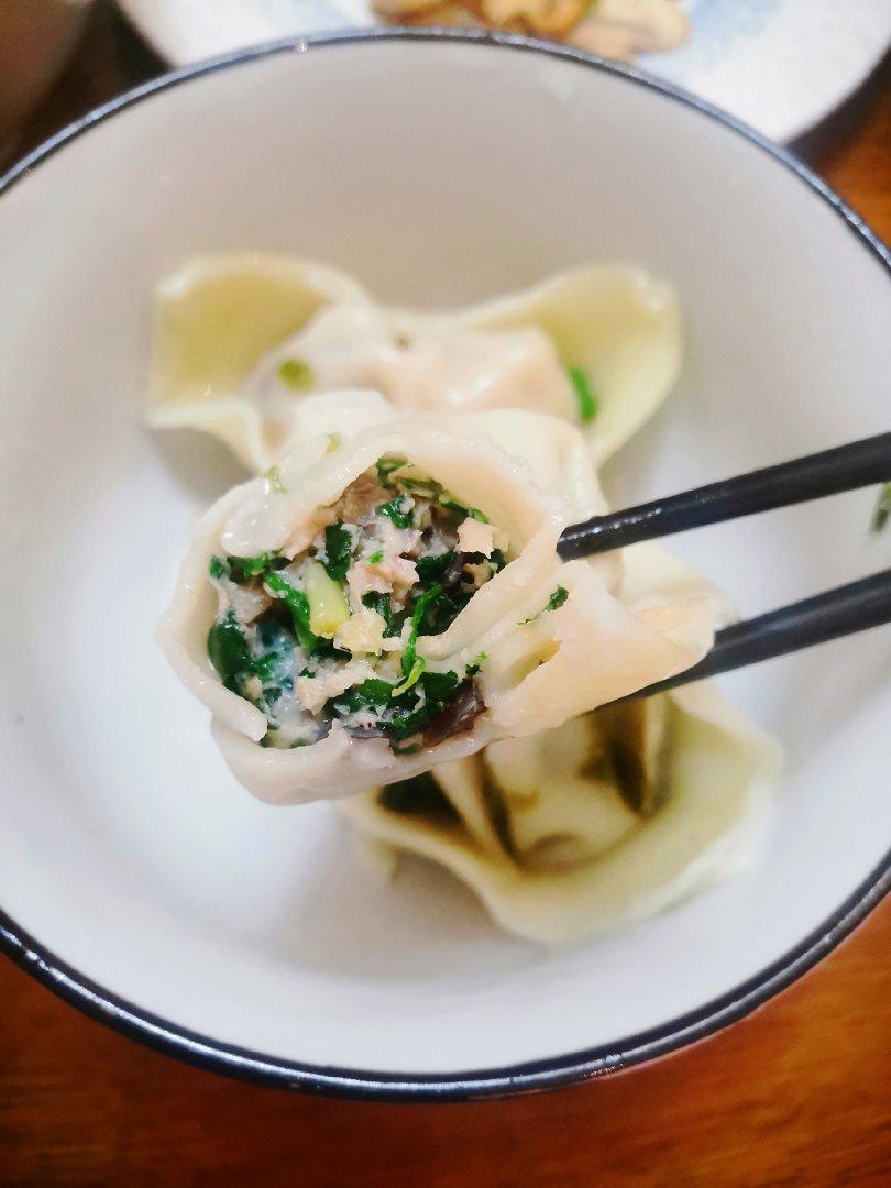 荠菜鲜肉饺子