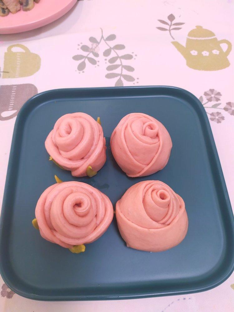 玫瑰花🌹康乃馨造型馒头