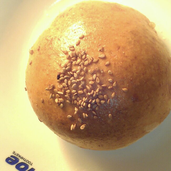 豆沙卷面包
