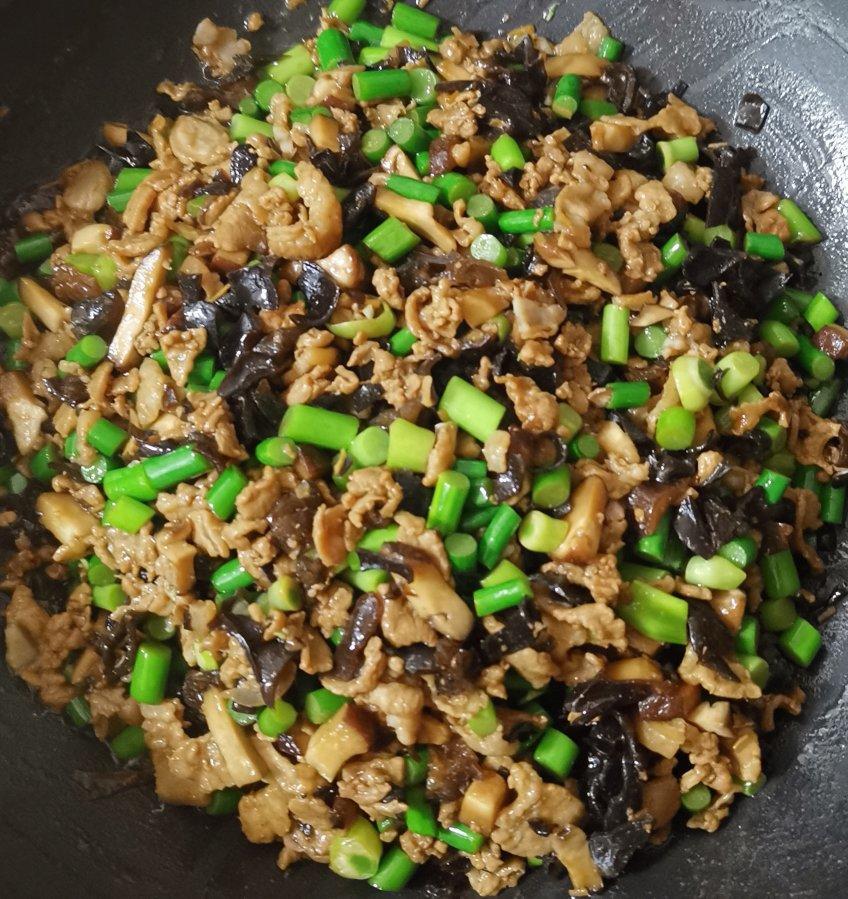 下饭菜～蒜苔肉末