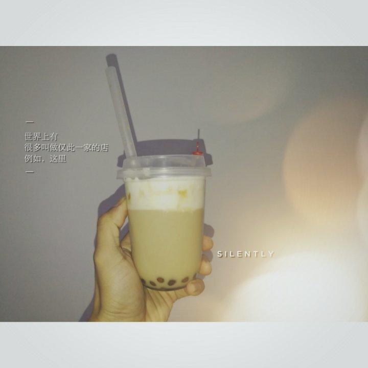 黑糖珍珠奶茶配海盐芝士奶盖（视频）