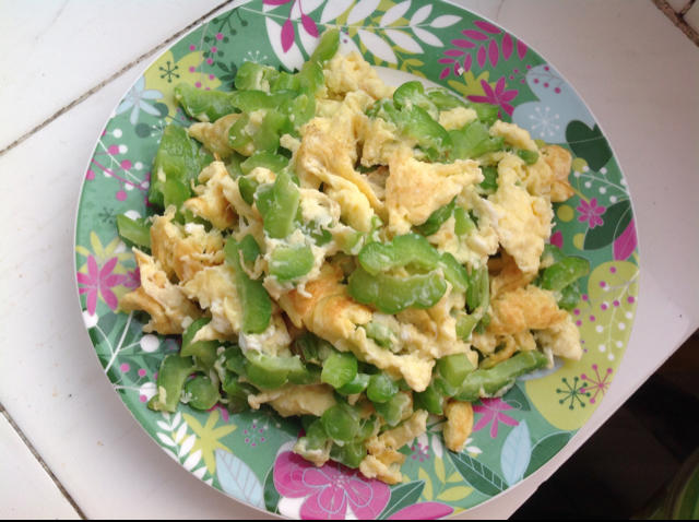 苦瓜炒蛋（清火菜）