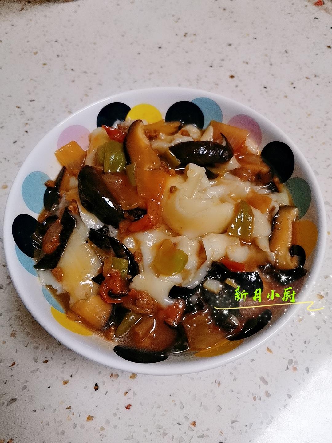 东北人的刀削面~简单又营养