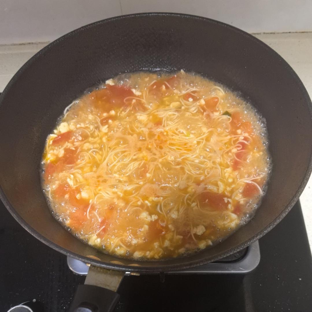 汤都要喝光的西红柿鸡蛋面