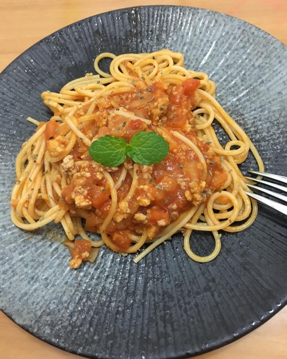番茄肉酱意大利面