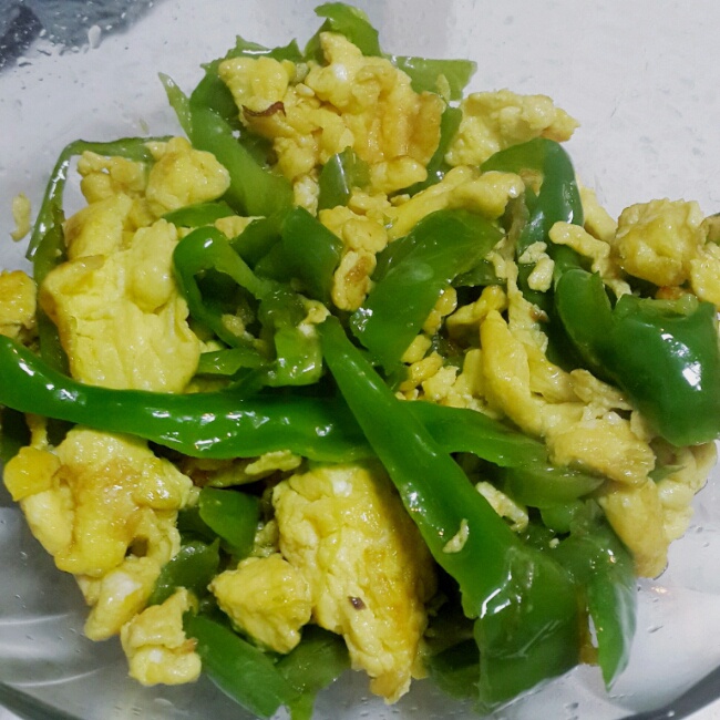 青椒炒鸡蛋