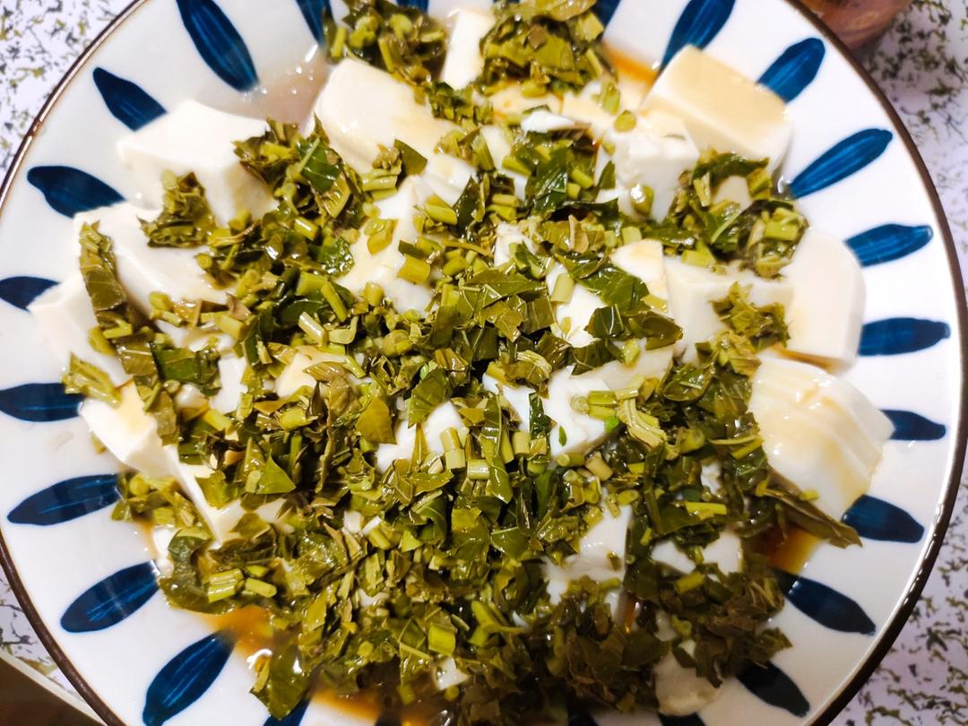 香椿拌豆腐