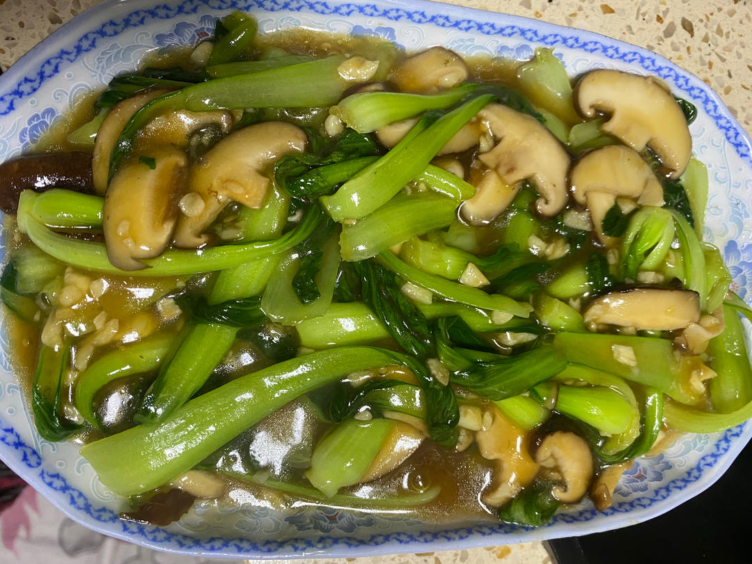 香菇油菜（简单快手）