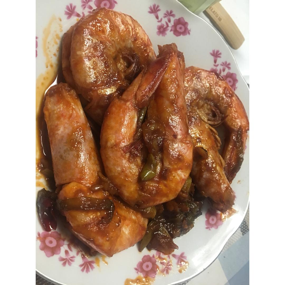 油焖大虾