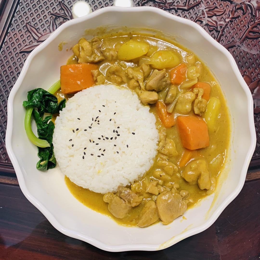 咖喱鸡肉饭