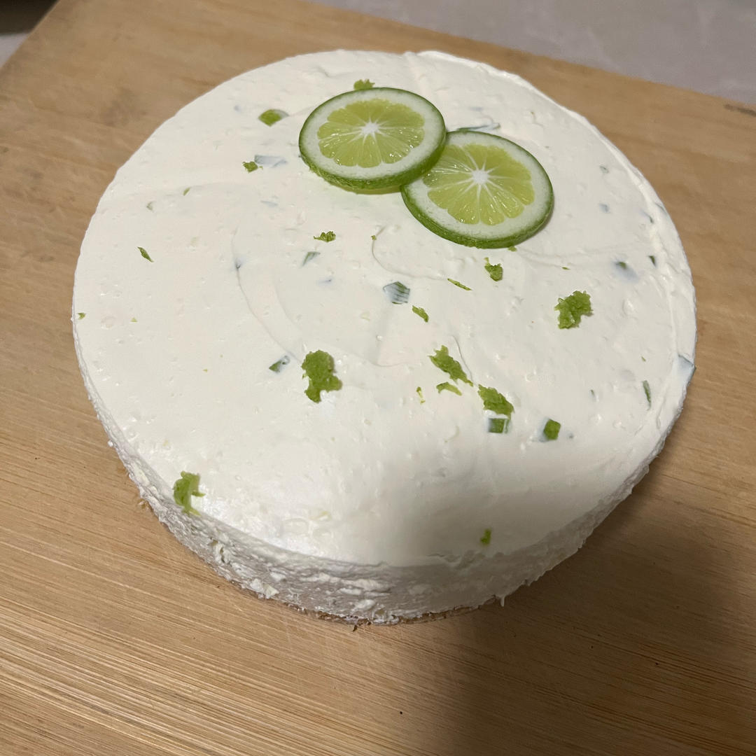 免烤！青柠芝士慕斯🍋