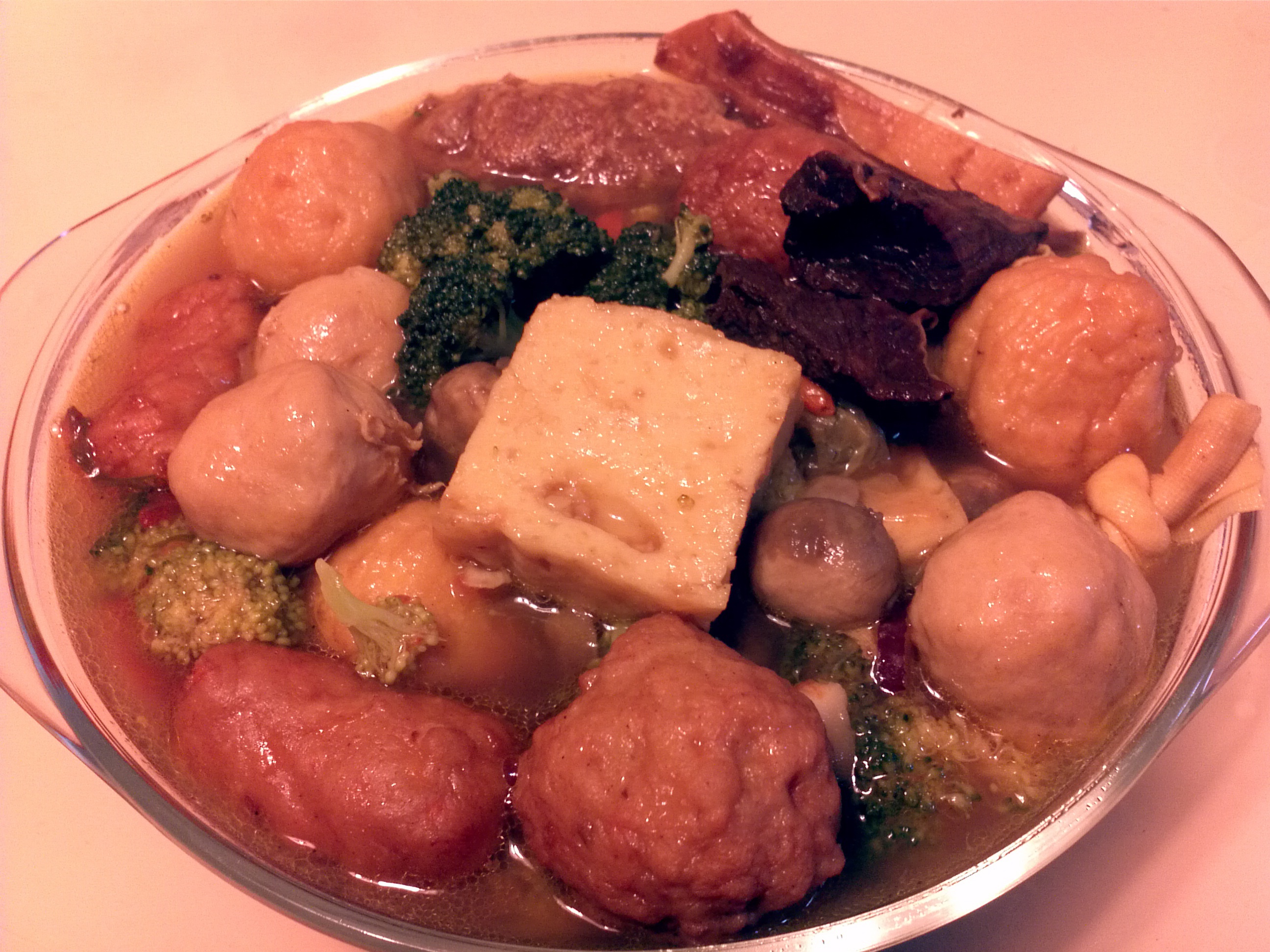 肉団子のカレー鍋（肉丸子咖喱锅）