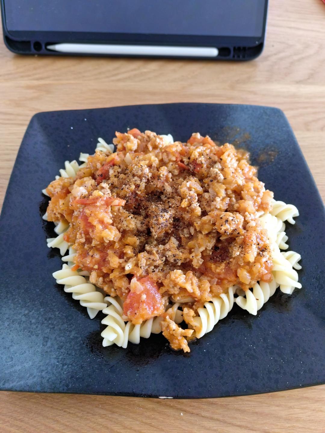 番茄肉酱意面