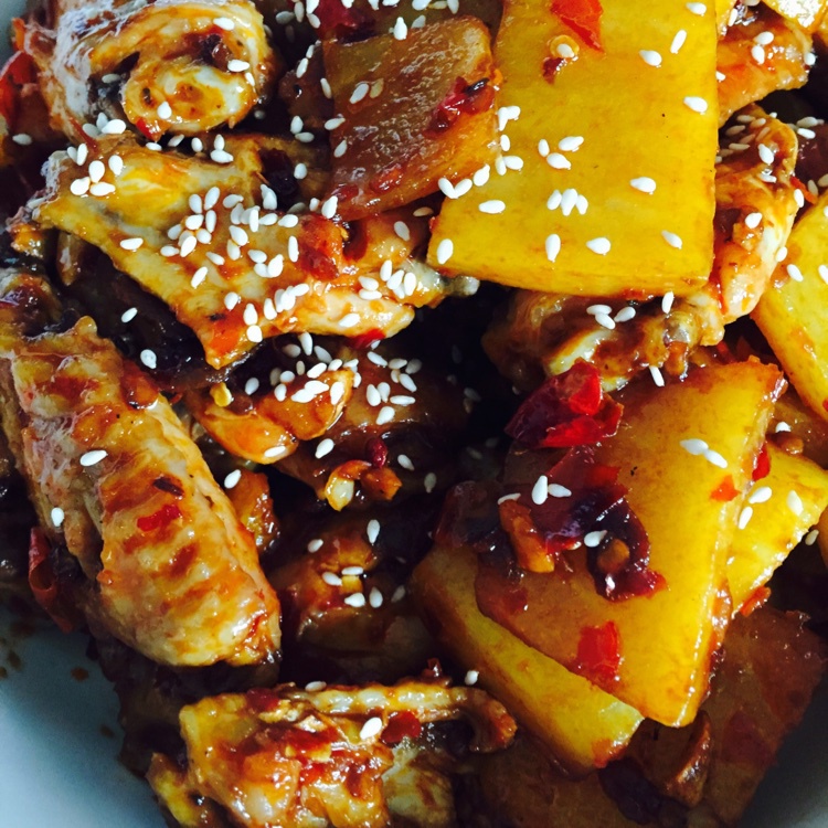 麻辣香锅鸡翅