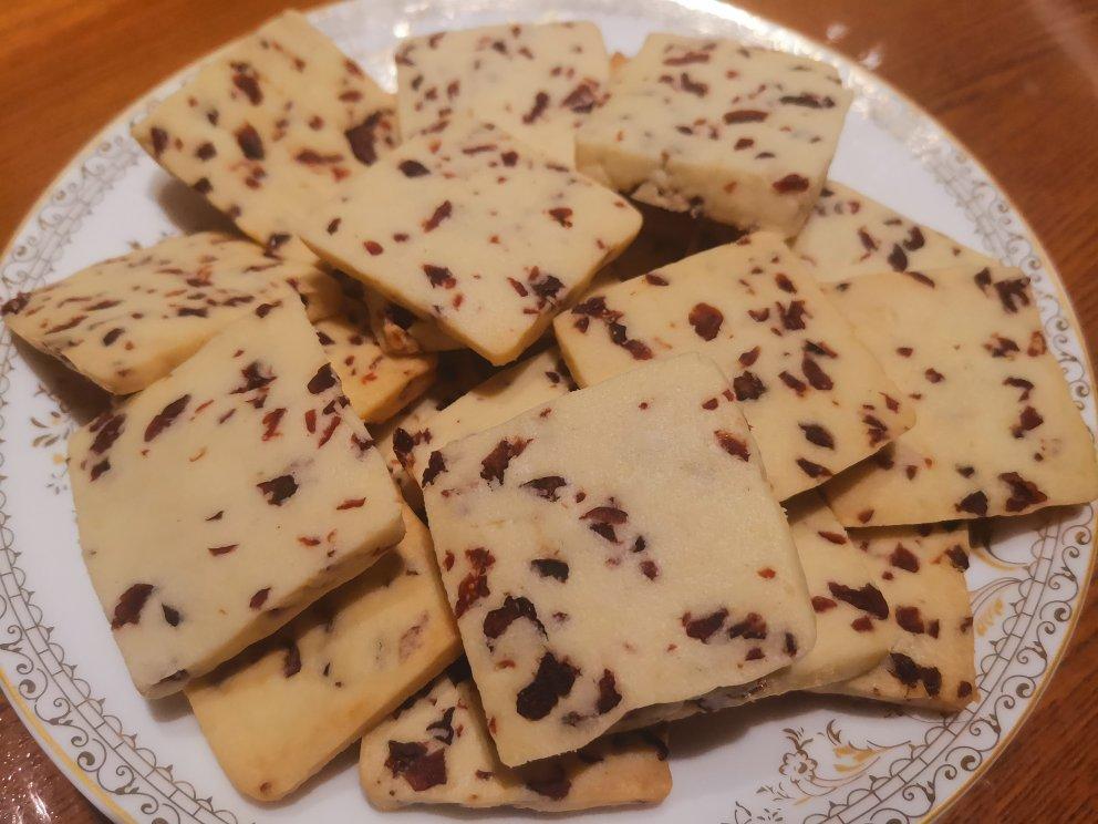 低糖少油版蔓越莓饼干