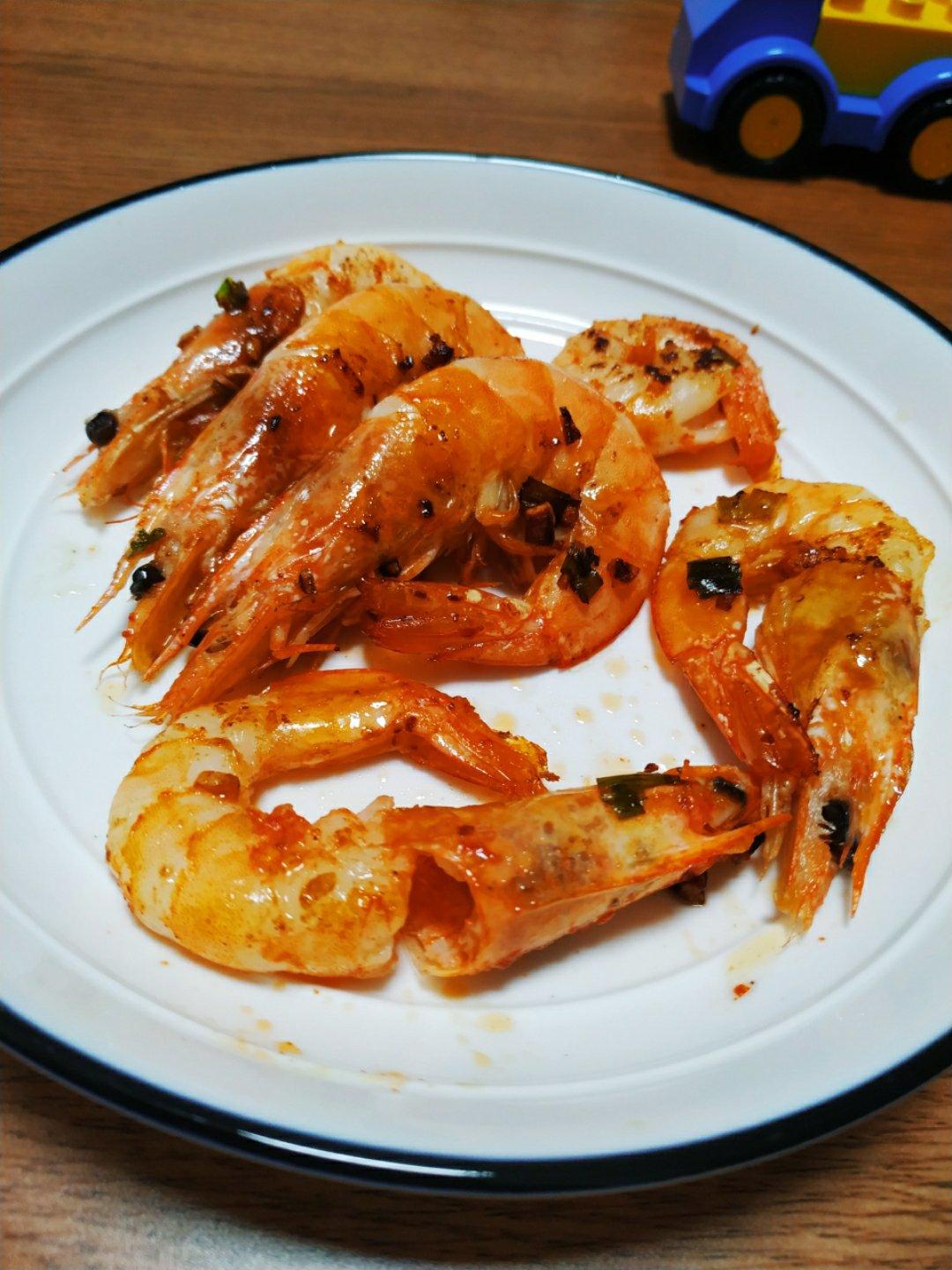 香煎大虾