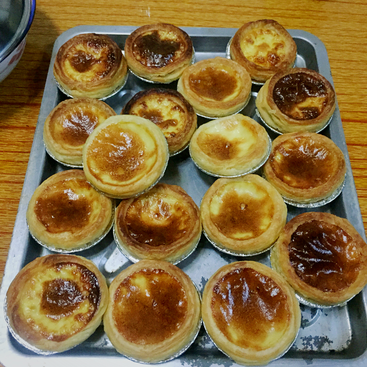 超完美味道超正的蛋挞配方，比KFC的还要嫩还要香~做过最好吃的蛋挞配方