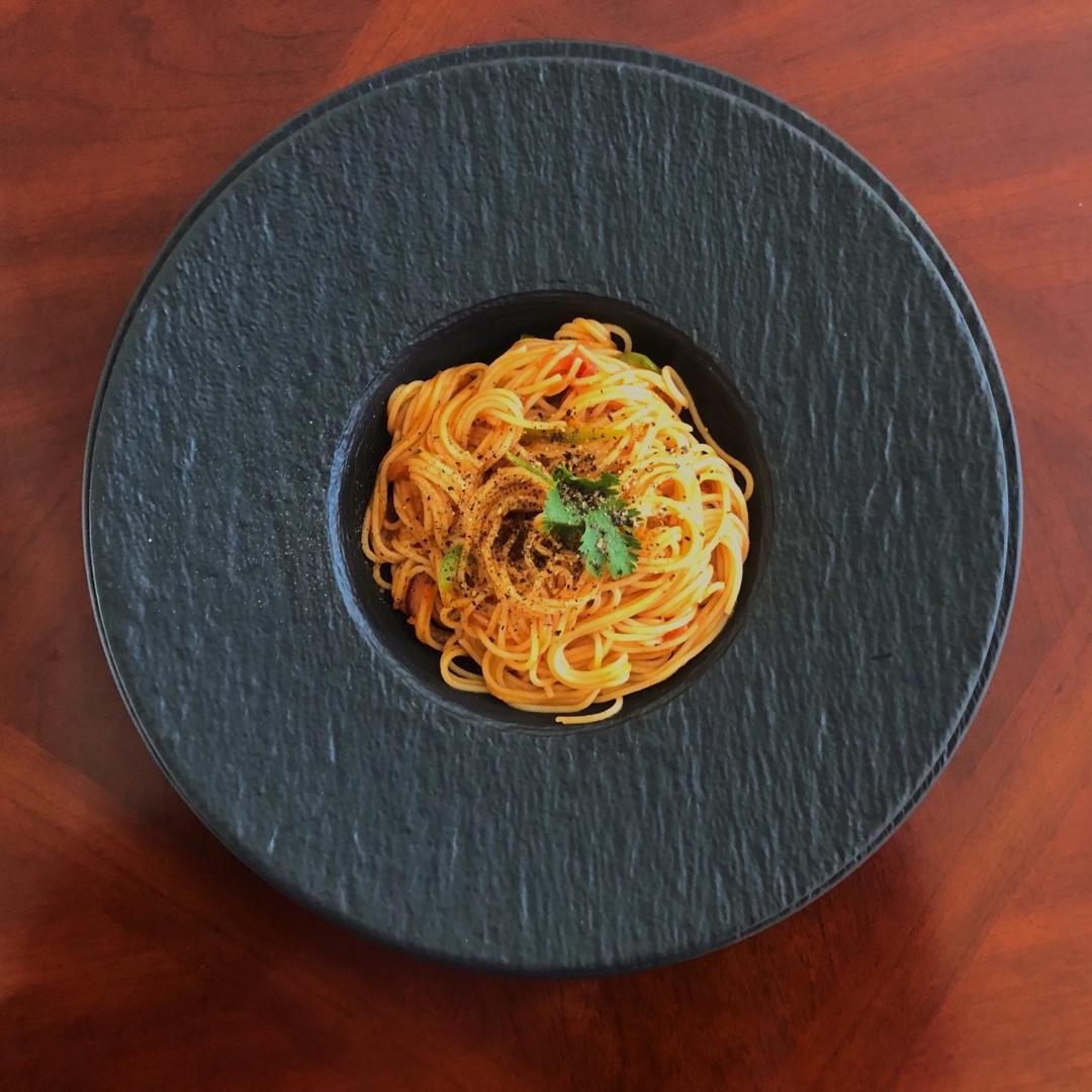 （完胜必胜客的）番茄肉酱意大利面～