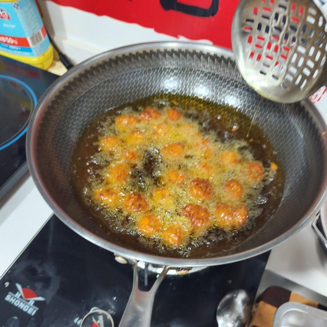 干炸丸子