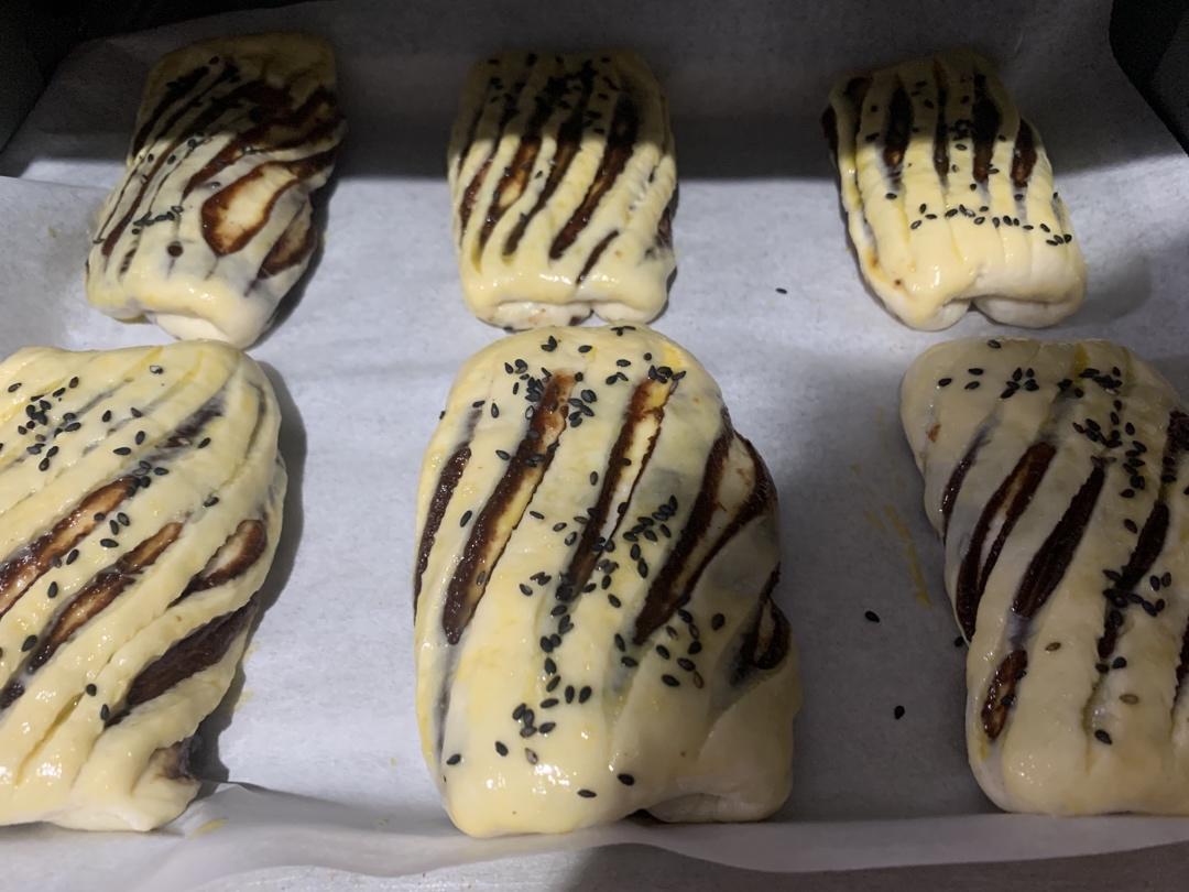 牛奶紅豆小吐司